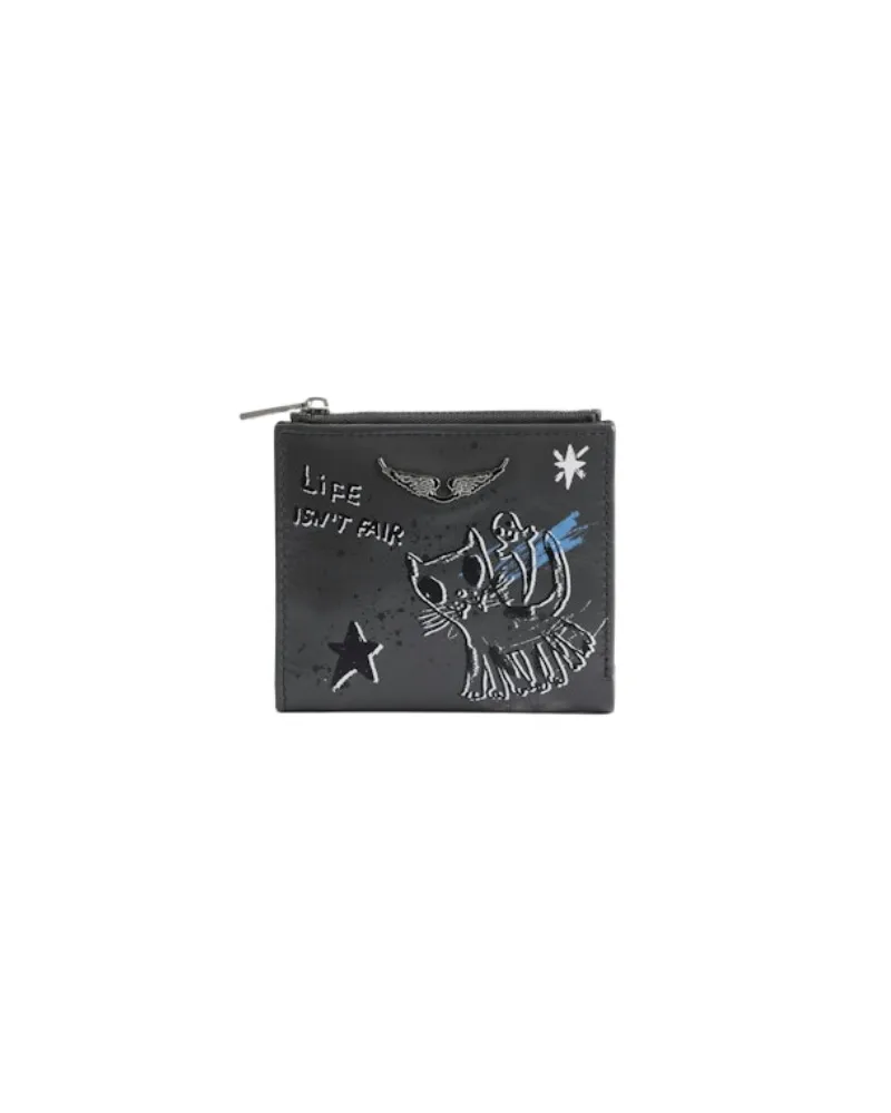 Zadig & Voltaire Portemonnaie ZV Wallet Humberto Grau