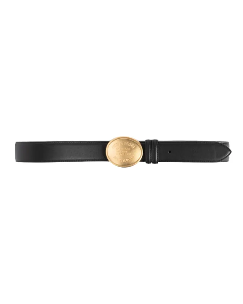Zadig & Voltaire Colter Gürtel 35 Mm Schwarz