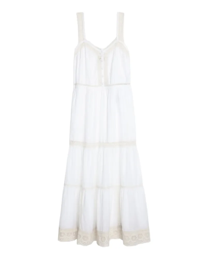 Zadig & Voltaire Relite Tomboy Kleid Weiß