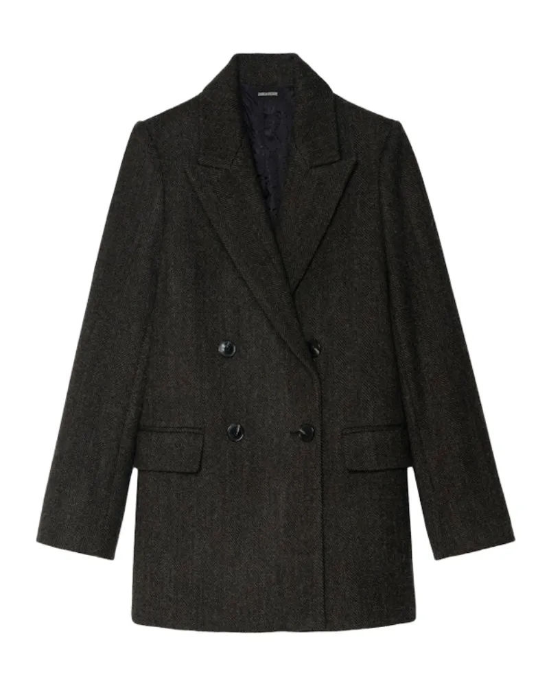 Zadig & Voltaire Mantel Miew Braun