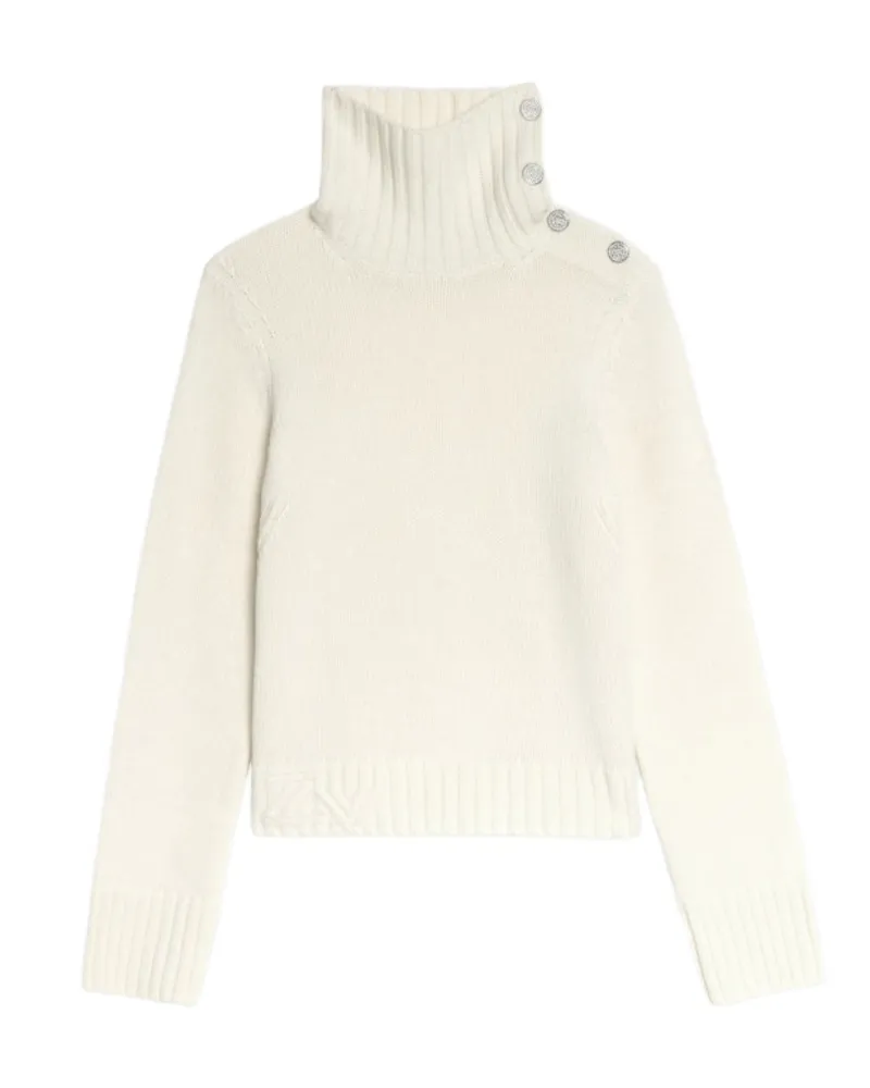 Zadig & Voltaire Pullover Nalma 100% Kaschmir Weiß