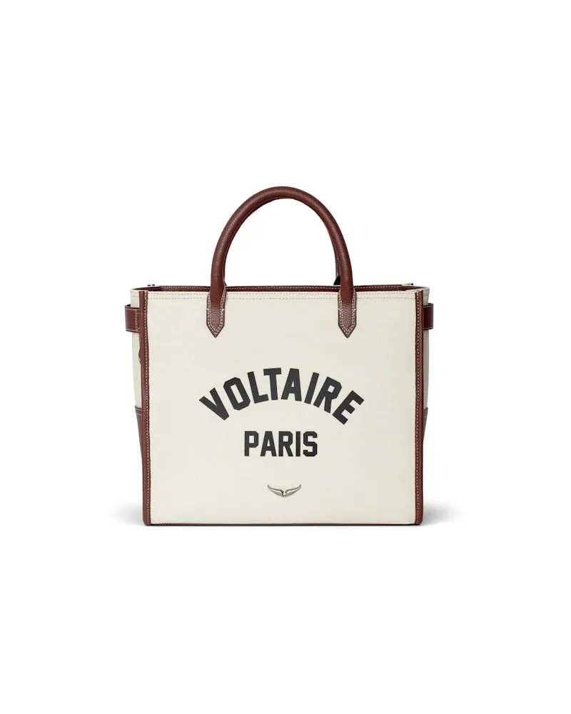 Zadig & Voltaire Angel Tote Voltaire Tasche Weiß