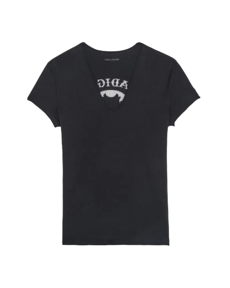 Zadig & Voltaire T-Shirt Story Schwarz