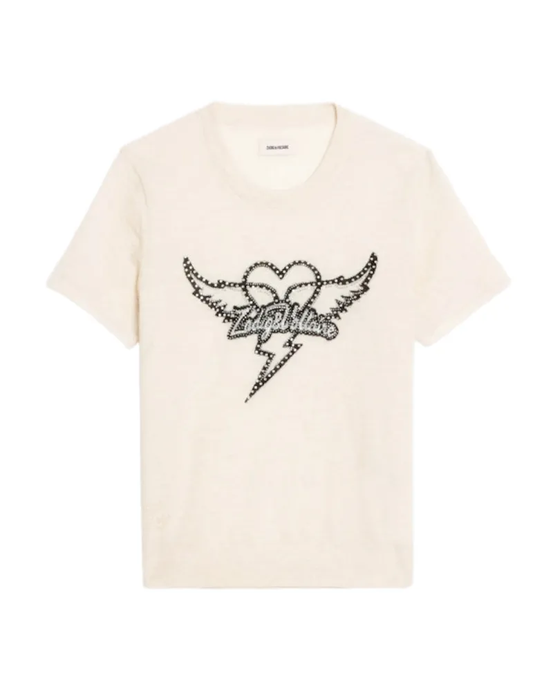 Zadig & Voltaire Pullover Idal 100% Kaschmir Weiß