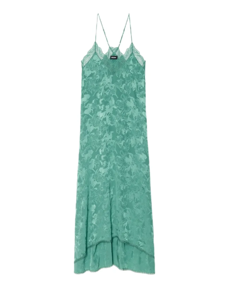 Zadig & Voltaire Kleid Risty 100% Seide Grün