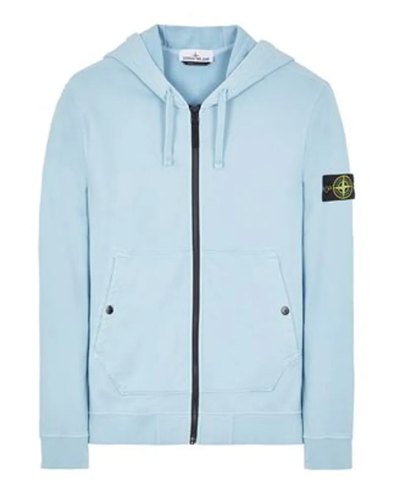 Stone Island Sweatshirt Grau Baumwolle 