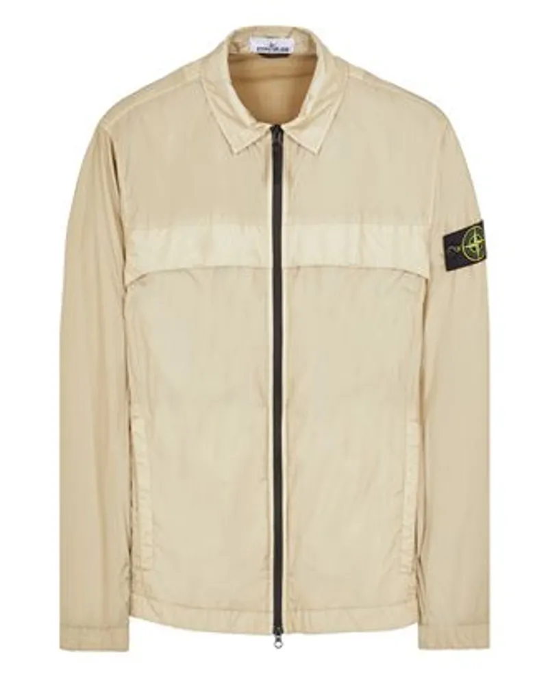 Stone Island Hemden Beige Polyamid 