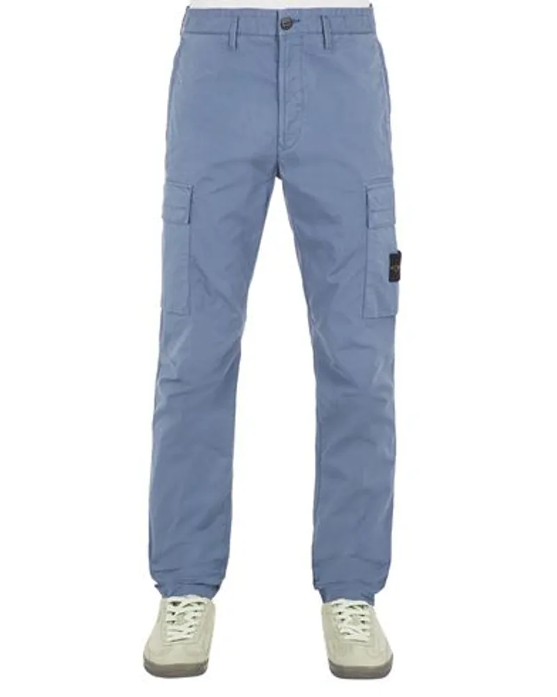 Stone Island Trousers Grau Baumwolle 