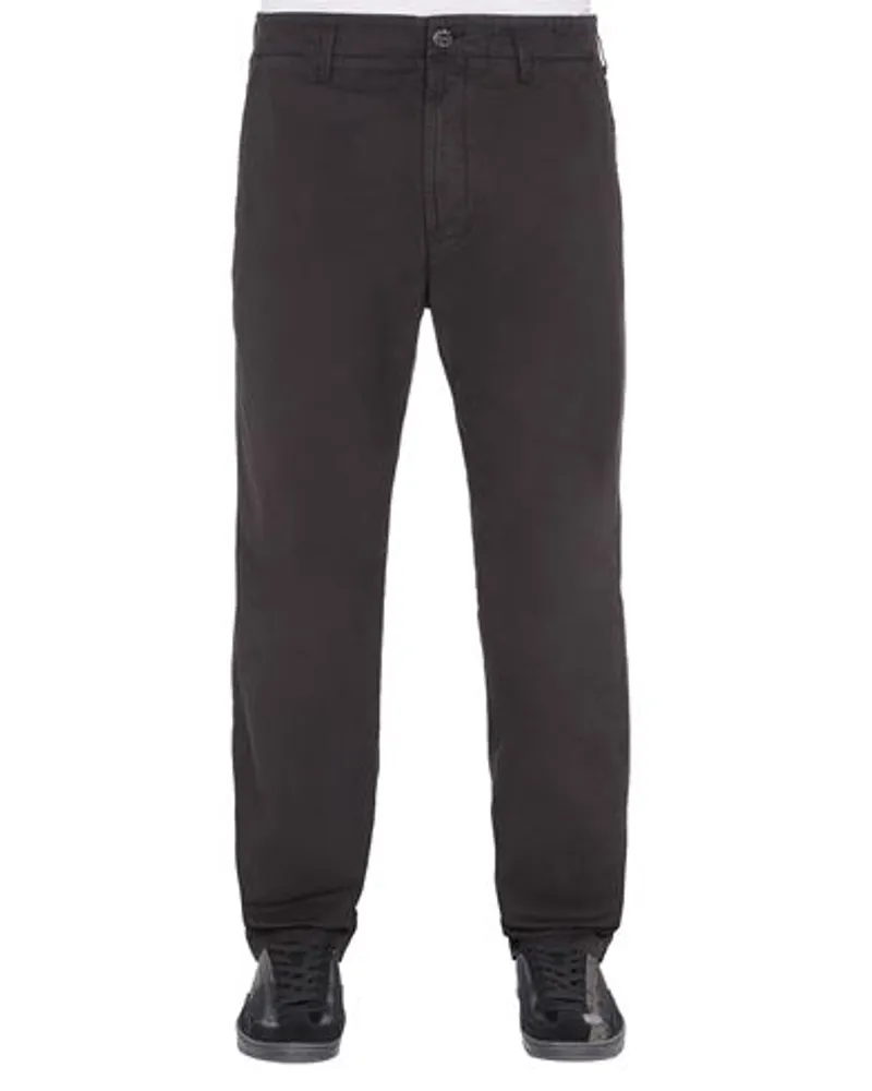 Stone Island Trousers Grün Baumwolle 