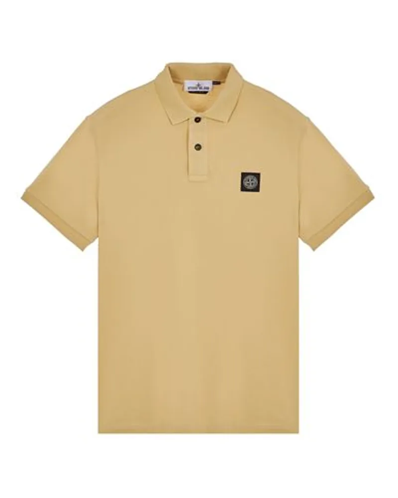 Stone Island Polo Rot Baumwolle 