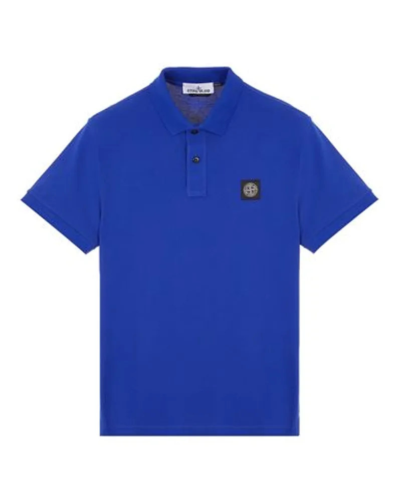 Stone Island Polo Rot Baumwolle 