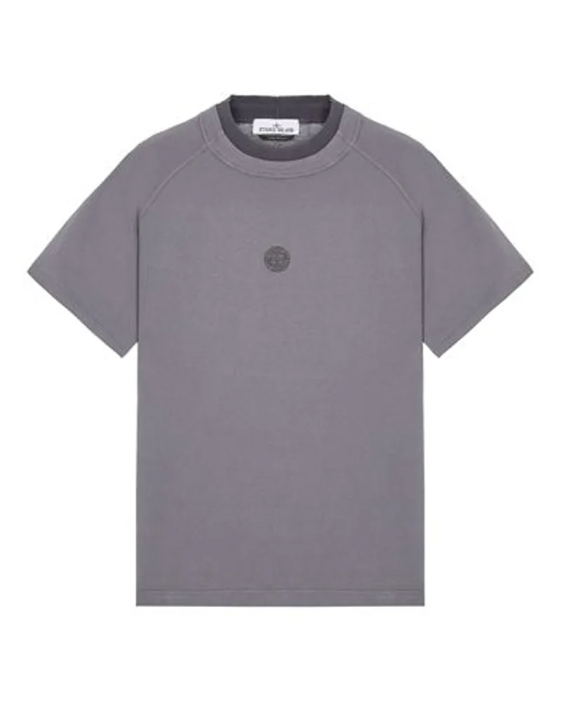 Stone Island T-shirt Schwarz Baumwolle 