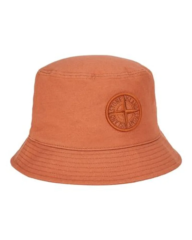 Stone Island Cap Schwarz Baumwolle 