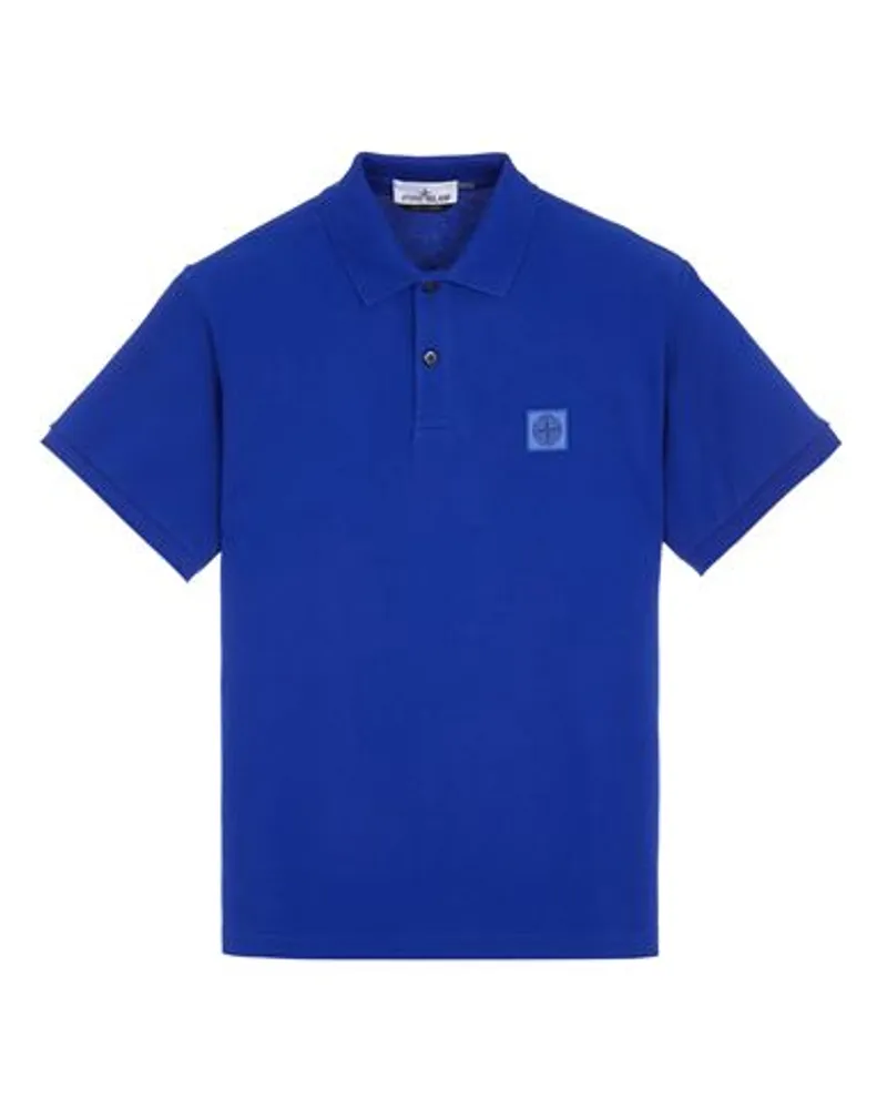 Stone Island Polo Orange Baumwolle 