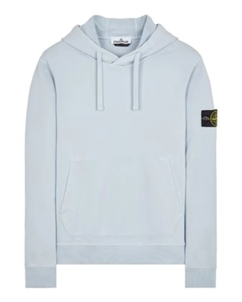 Stone Island Sweatshirt Blau Baumwolle 