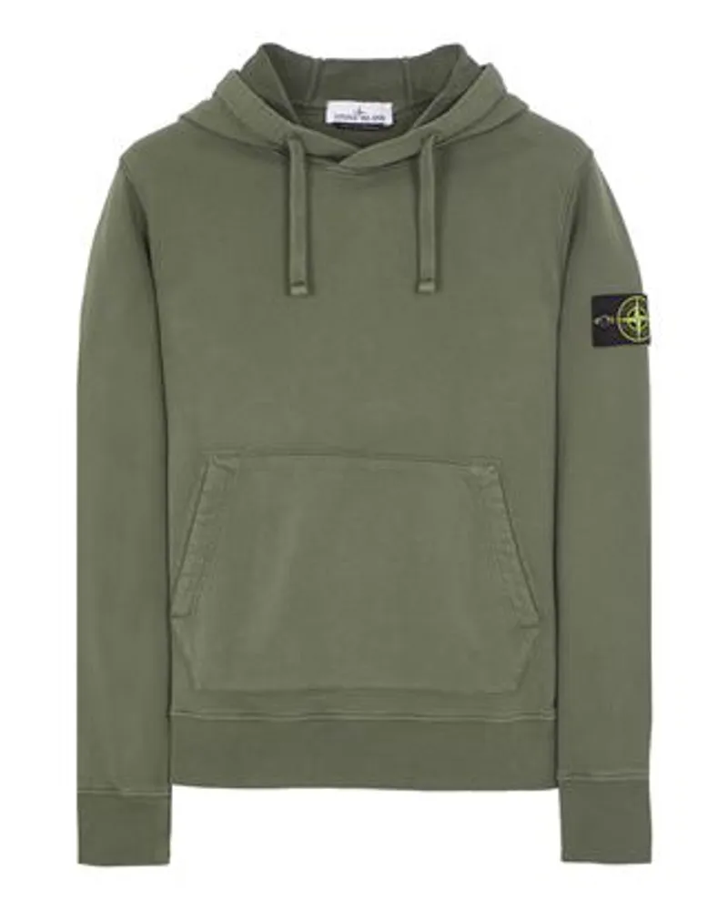 Stone Island Sweatshirt Blau Baumwolle 