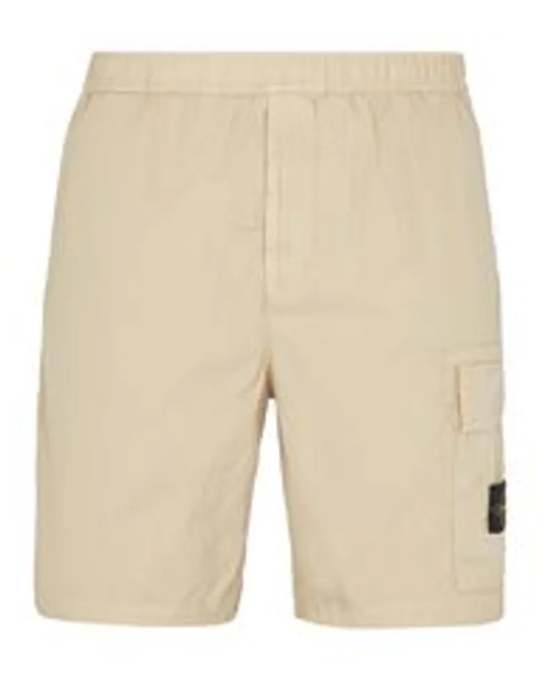 Stone Island Bermudas Blau Baumwolle 