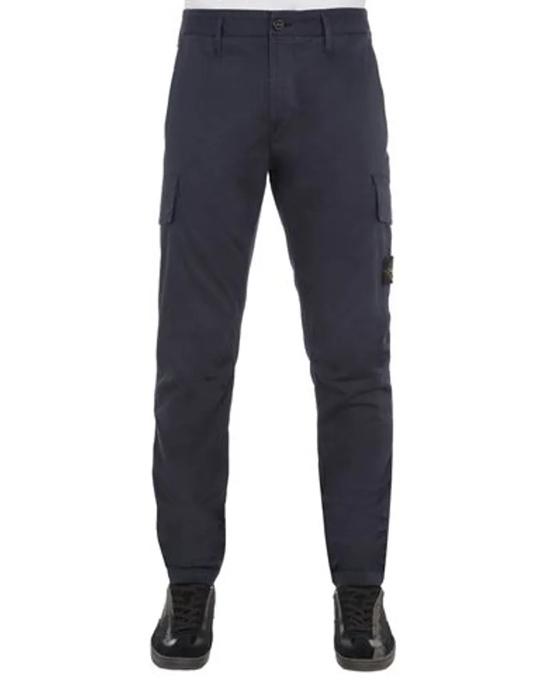 Stone Island Trousers Grün Baumwolle 