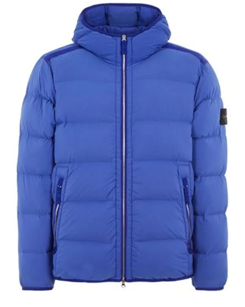 Stone Island Jacke Blau Polyamid 