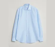 Soft Cotton/Linen Shirt Light Blue