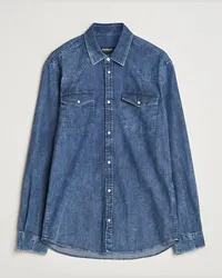 Dondup Slim Fit Denim Shirt Medium Blue Blau