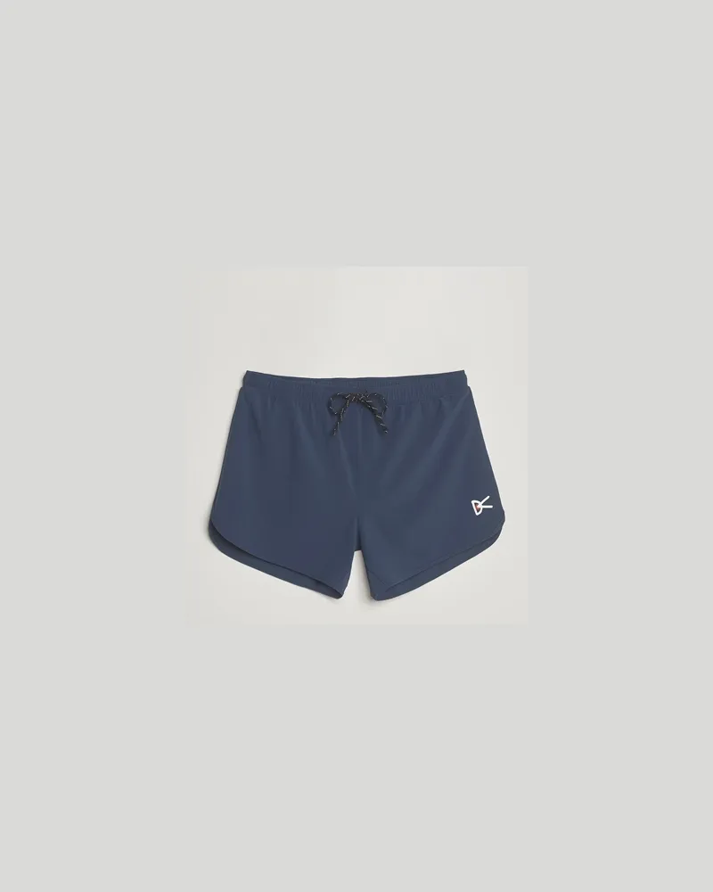 District Vision 5 Inch Training Shorts Pacific Blue Blau