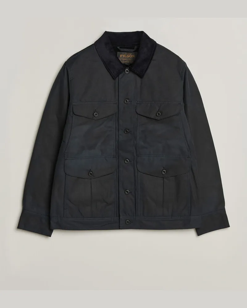 Filson Journeyman Cotton Shelter Cloth Jacket Harbor Blue Blau