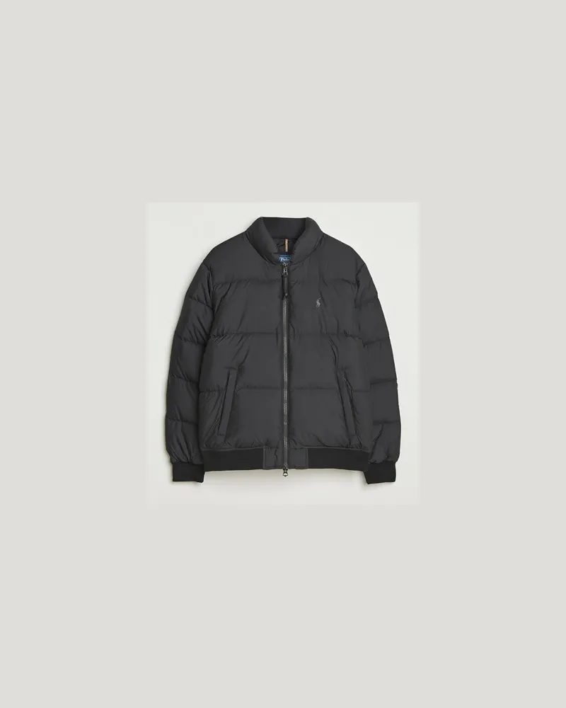 Ralph Lauren Wyoming Bomber Jacket Polo Black Schwarz