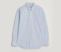 Vintage Ivy Button Down Shirt Blue Check