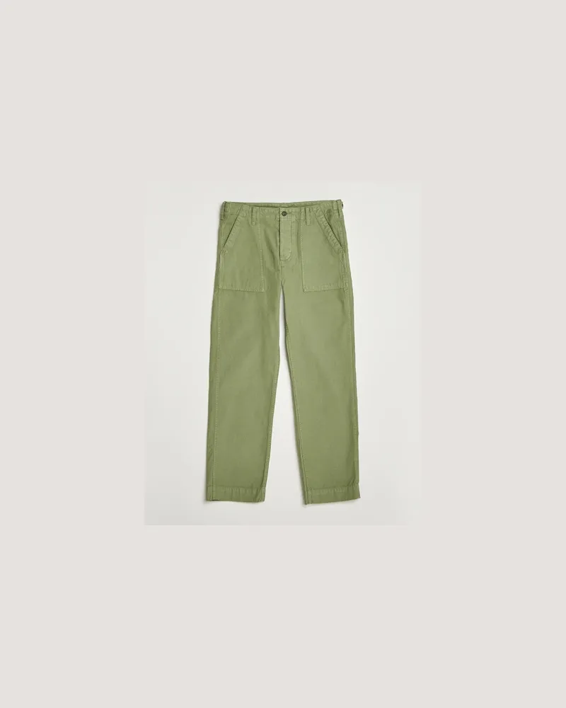 Filson Field Supply Pants Washed Green Grün