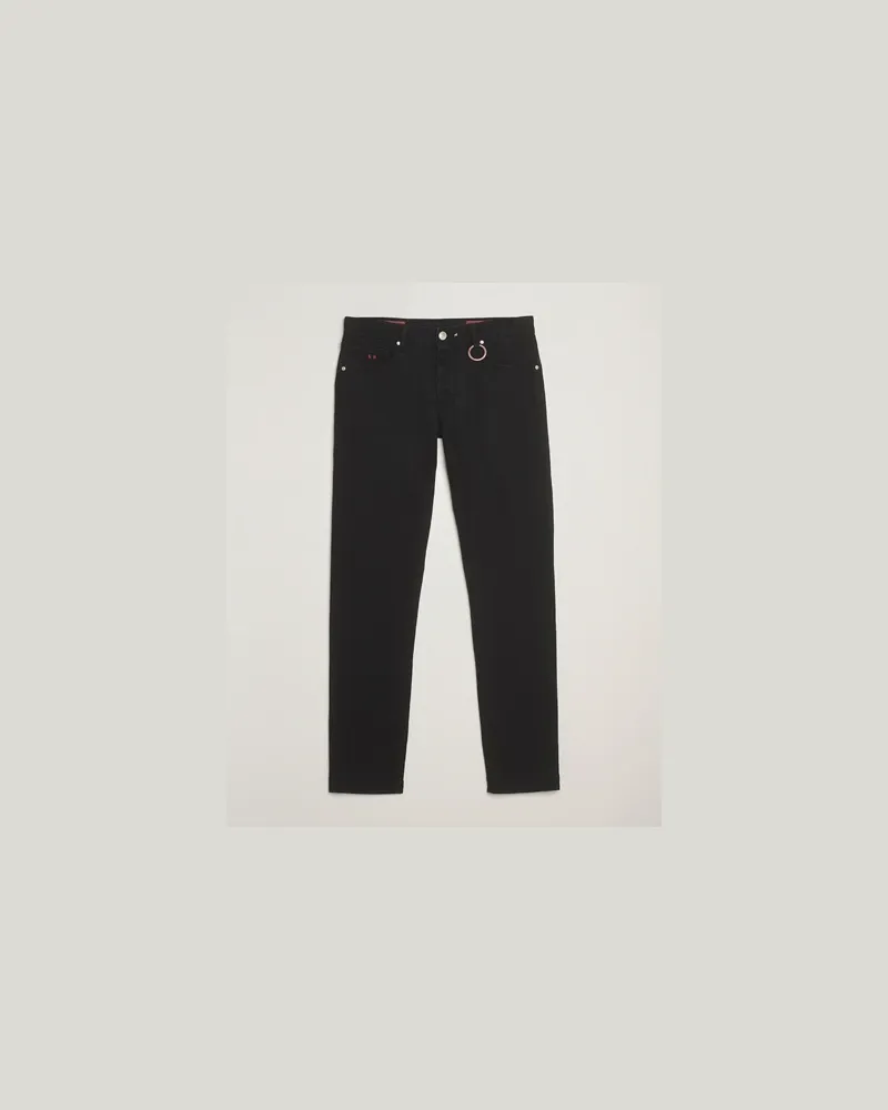 Tramarossa Michelangelo Stretch Jeans Black Raw Schwarz
