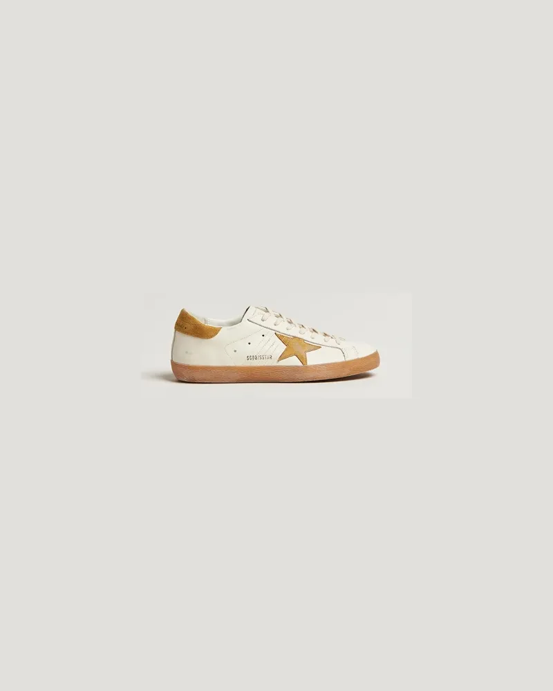 Golden Goose Super-Star Sneakers White/Ocra Weiß