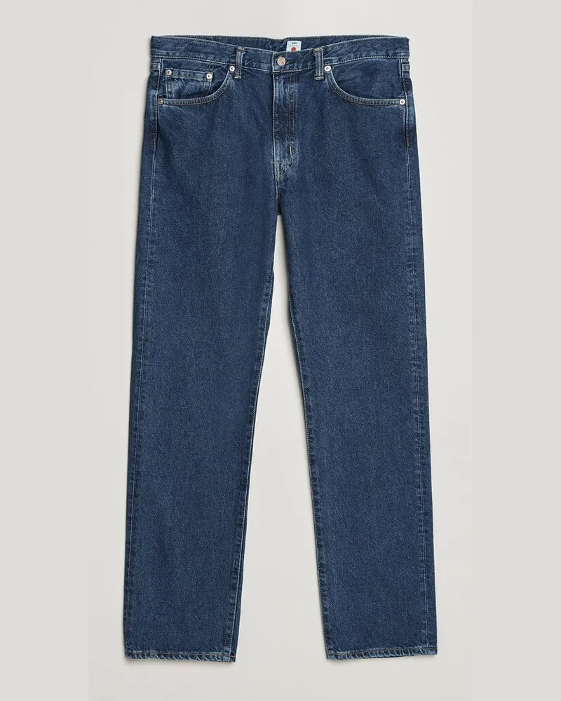 Edwin Jeans Regular Straight Jeans Used Mid Blue Blau