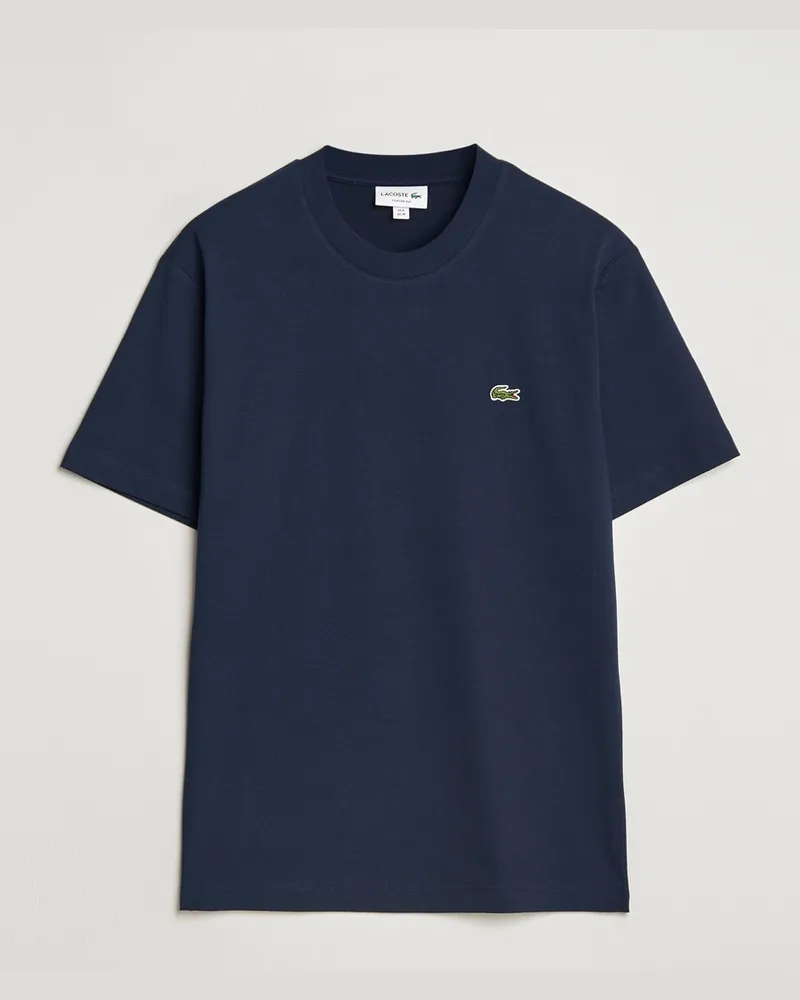 Lacoste Crew Neck T-Shirt Navy Blau