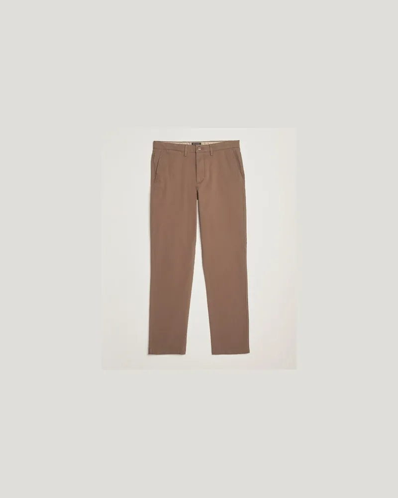 Dockers Cotton Slim Chino Chocolate Chip Braun