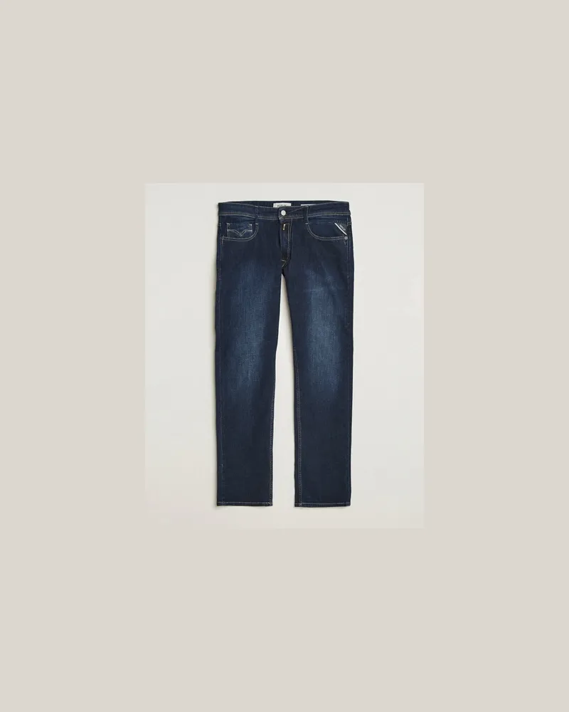 Replay Rocco Comfort Fit Stretch Jeans Dark Blue Blau