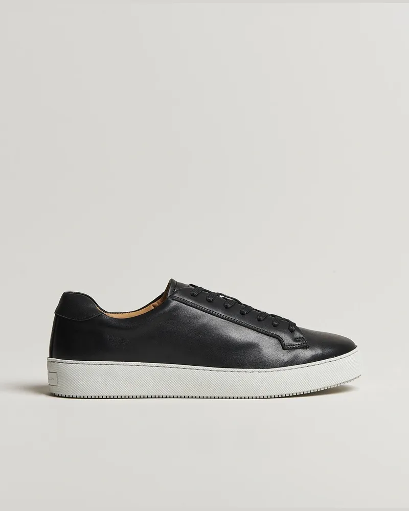 Tiger of Sweden Salas Leather Sneaker Black Schwarz