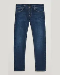 Nudie Jeans Tight Terry Jeans Dark Steel Blau