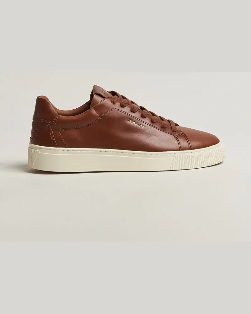 Gant Mc Julien Leather Sneaker Dark Tan Braun