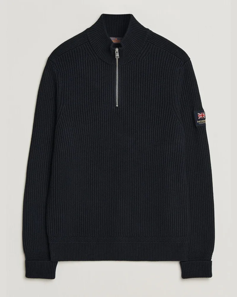 Morris Brenton Half-Zip Navy Blau
