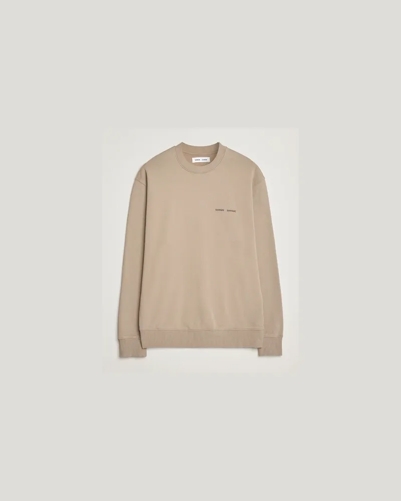 Samsøe & Samsøe Norsbro Crew Neck Sweatshirt Elephant Skin Beige