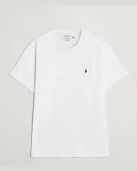 Ralph Lauren Liquid Baumwoll Rundhals Tshirt White Weiß