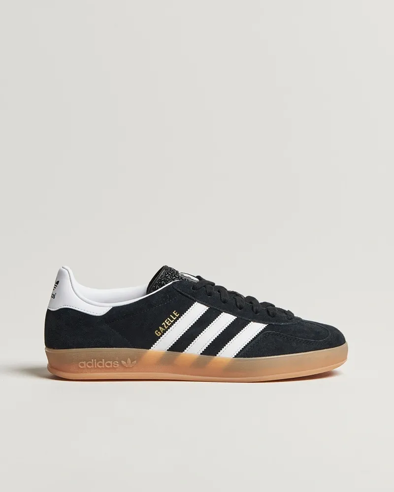 adidas Gazelle Indoor Sneaker Black/White Schwarz