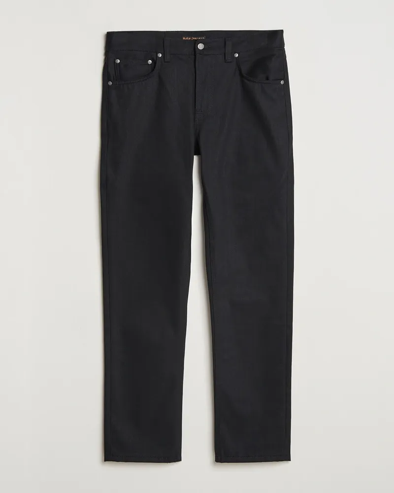 Nudie Jeans Gritty Jackson Jeans Dry Ever Black Schwarz