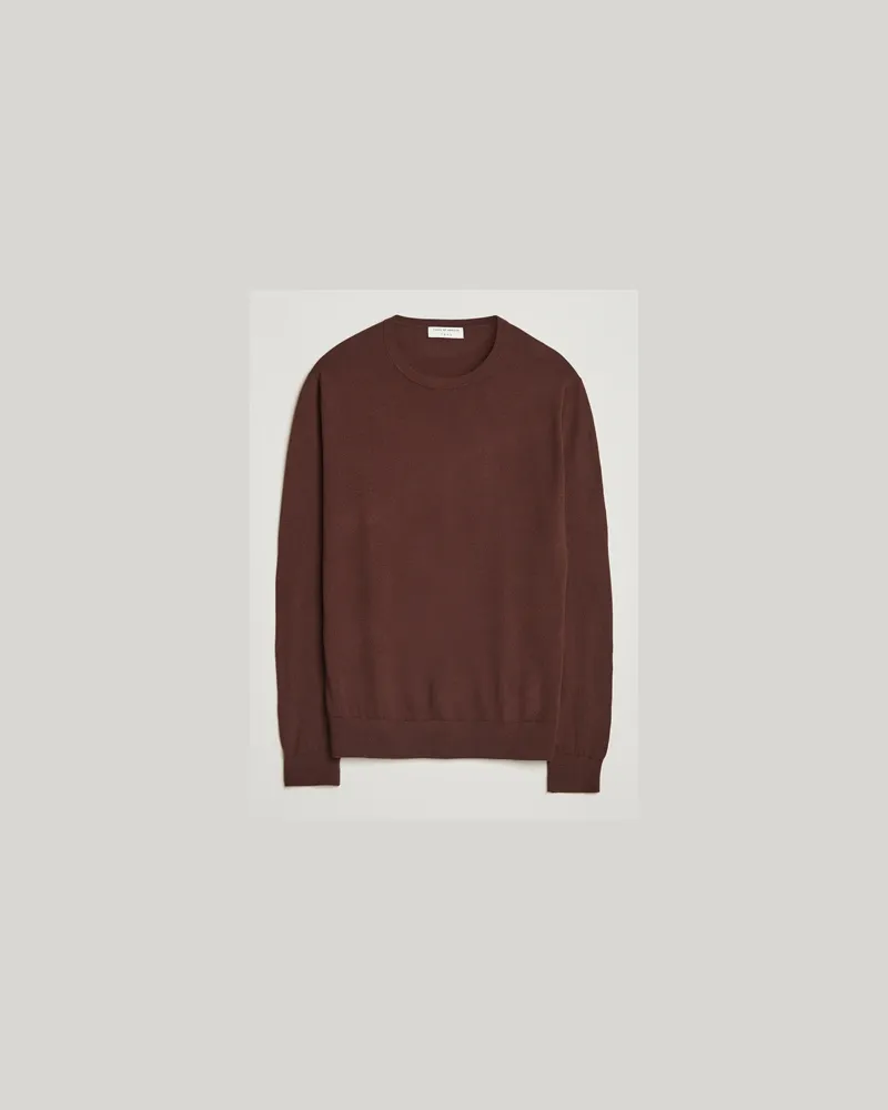 Tiger of Sweden Connor Extra Fine Merino Crew Neck Pullover Pure Decad Rot