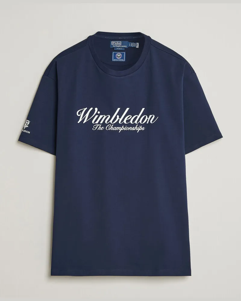 Ralph Lauren Wimbledon Championship Tee Refined Navy Blau