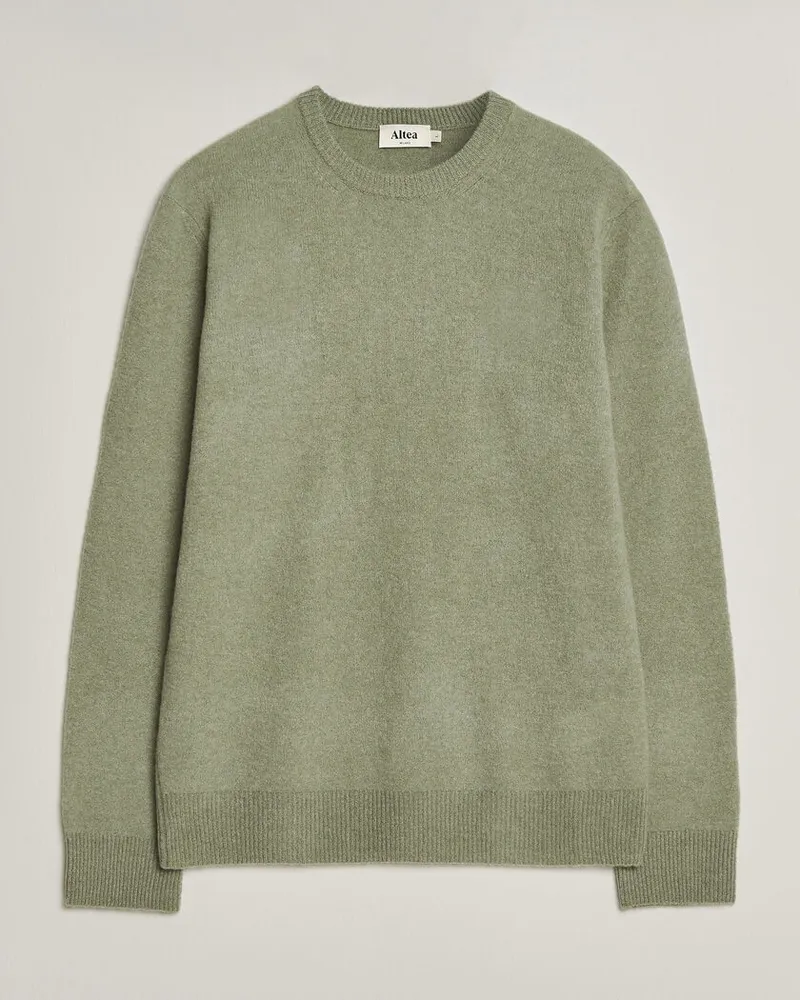 Altea Cloud Cashmere Blend Sweater Mint Green Grün