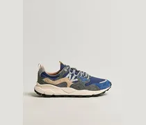 Yamano 3 Suede/Canvas Sneaker Blue/Grey