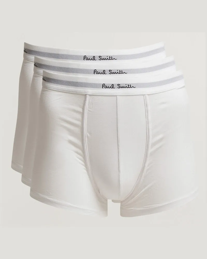 Paul Smith 3-Pack Trunk White Weiß