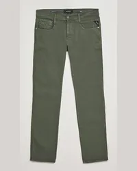 Replay Anbass Hyperflex X.Lite 5-Pocket Pants Olive Green Grün